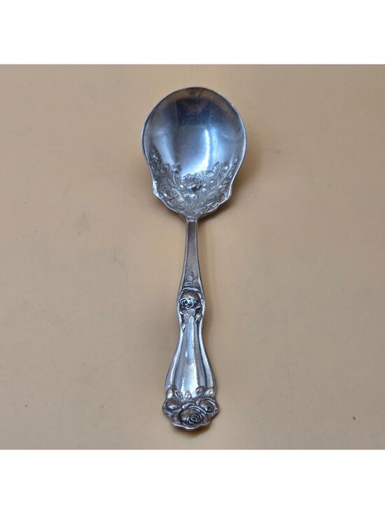 Holmes & Edwards Other - Holmes & Edwards American Beauty Rose Silverplate Berry Spoon Flatware